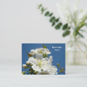 Herinneringen Kaarten Benoemingen Blauwe Hemel Blo Afsprakenkaartje (Staand voorkant)