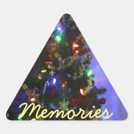 Herinneringen kerstboomSticker door RoseWriters Sticker