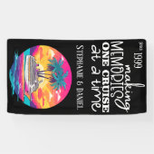 Herinneringen maken Eén cruise per cruisedeur Spandoek (Horizontaal)