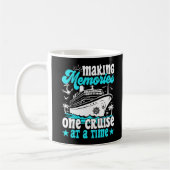 Herinneringen maken, één cruise per keer cruisen c koffiemok (Links)