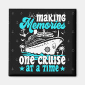 Herinneringen maken, één cruise per keer cruisen c magneet (Voorkant)