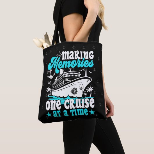Herinneringen maken, één cruise per keer cruisen c tote bag (Dichtbij)