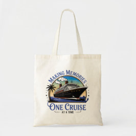 Herinneringen maken, één cruise per keer tote bag