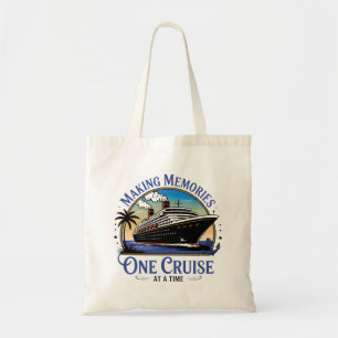 Herinneringen maken, één cruise per keer tote bag