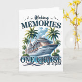 Herinneringen Maken, Eén Cruise Per Tijd Familie M Kaart (Gele Bloem)