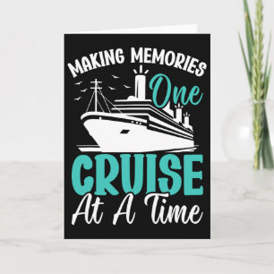 Herinneringen Maken, Eén Cruise Reis Per Keer  Kaart
