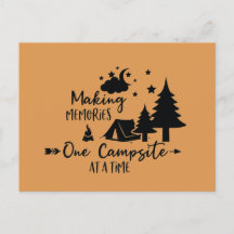 Herinneringen maken, één kampeerplaats tegelijk An