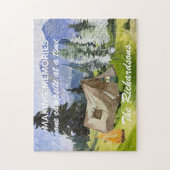 Herinneringen maken, één kampeerplek tegelijk legpuzzel (Verticaal)