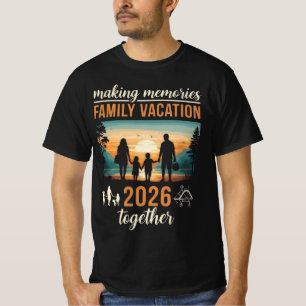Herinneringen Maken Familievakantie 2026 Samen T-shirt