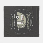 Herinneringen maken Fleece Deken (Voorkant (Horizontaal))