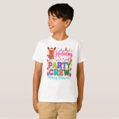 "Herinneringen maken met de vakantiegroep" T-shirt (Voorkant volledig)