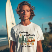 Herinneringen maken met kamperen Tri-Blend shirt