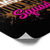 Herinneringen maken modderloop squad moddermeisje  poster (Hoek)