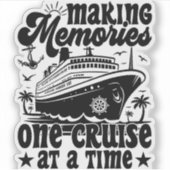 Herinneringen maken One Cruise Family Cruise Match Sticker (Voorkant)