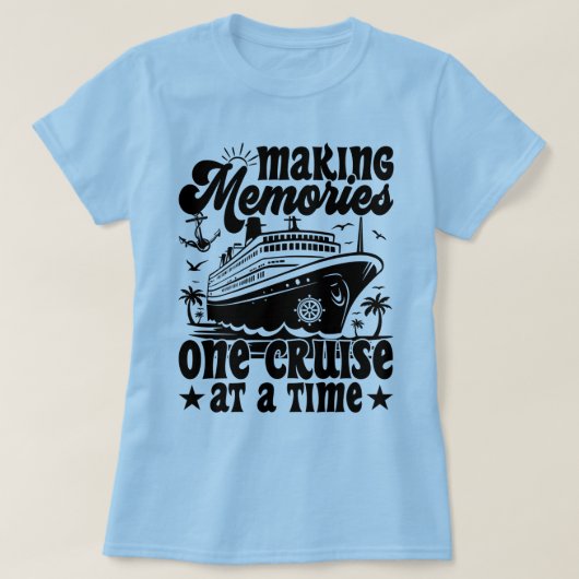Herinneringen maken One Cruise Family Cruise Match T-shirt (Design voorkant)