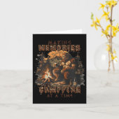 Herinneringen Maken Rond Het Kampvuur Bigfoot  Kaart (Gele Bloem)