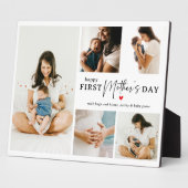Herinneringen met je pasgeborene: 1e Moederdag Fot Fotoplaat (Zijkant)