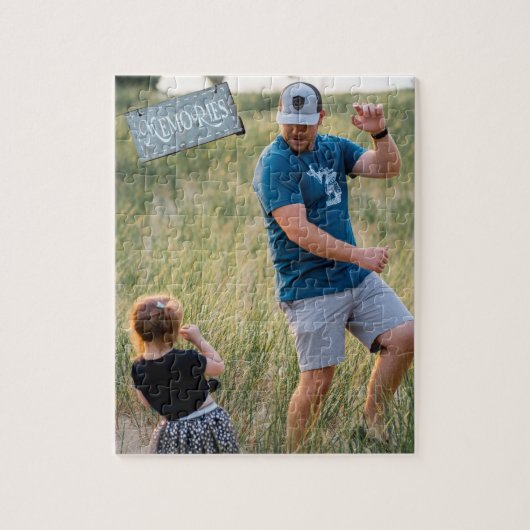 herinneringen met mijn dochter Pizzle Legpuzzel (Verticaal)