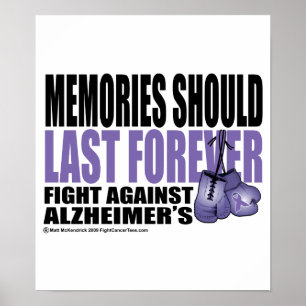 Herinneringen moeten eeuwig duren poster