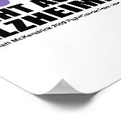 Herinneringen moeten eeuwig duren poster (Hoek)