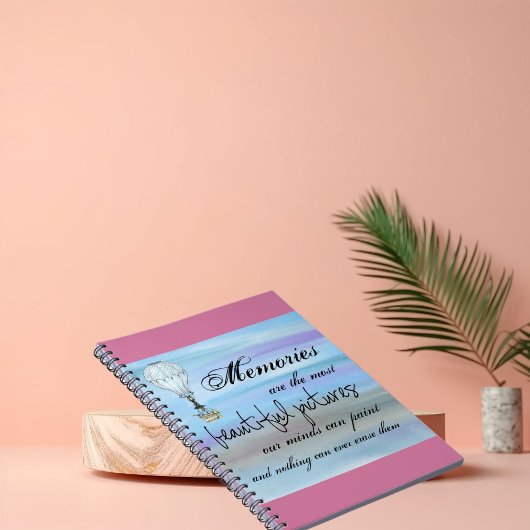 Herinneringen Notitieboek Hete Luchtballon Sky