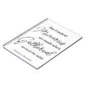 Herinneringen om te onthouden notitieboek (Linkerzijde)