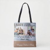 Herinneringen onderweg: Happy Vaderdag Custom Co Tote Bag (Voorkant)