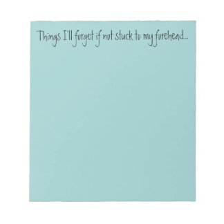 Herinneringen op Notitieblokken