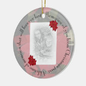 Herinneringen, personaliseren keramisch ornament (Links)