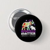 Herinneringen Probleem Heimer's Awareness 1 Ronde Button 5,7 Cm (Voorkant /achterkant)