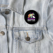 Herinneringen Probleem Heimer's Awareness 1 Ronde Button 5,7 Cm (In situ)