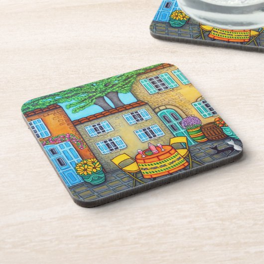 Herinneringen Provence Onderzetters door Lisa Lore (Linkerzijde)