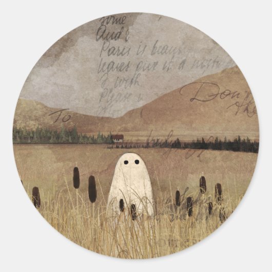 Herinneringen Ronde Sticker (Voorkant)