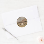 Herinneringen Ronde Sticker (Envelop)
