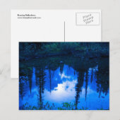 Herinneringen 's avonds briefkaart (Voorkant / Achterkant)