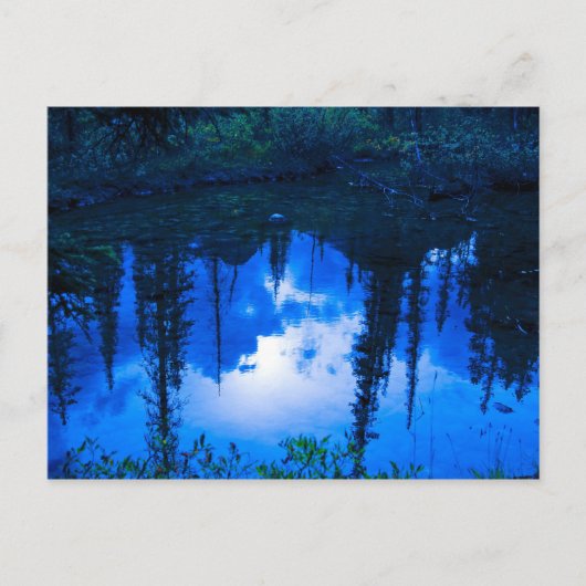 Herinneringen 's avonds briefkaart (Voorkant)