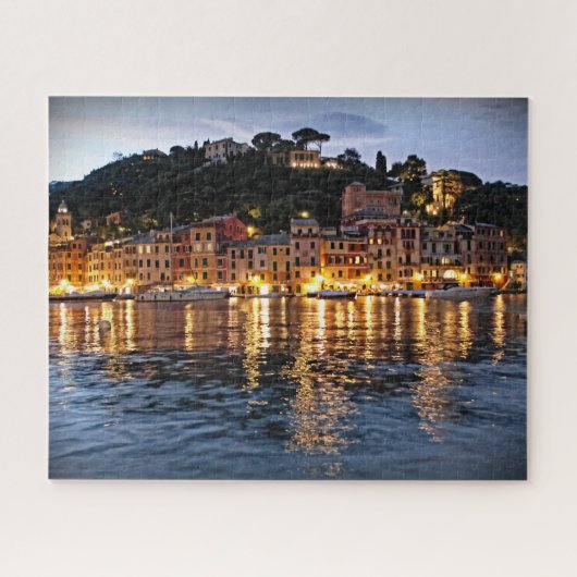 Herinneringen 's avonds van Portofino - 16x20 - 52 Legpuzzel (Horizontaal)