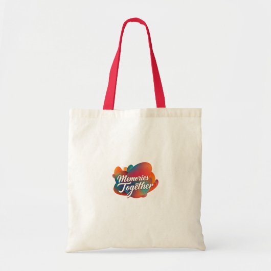 Herinneringen samen: een tijdloze band tote bag (Voorkant)