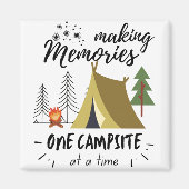 herinneringen tegelijk één kampeerplaats maken magneet (Voorkant)