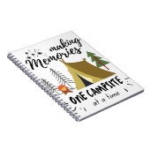 herinneringen tegelijk één kampeerplaats maken notitieboek (Rechterzijde)