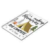 herinneringen tegelijk één kampeerplaats maken notitieboek (Linkerzijde)