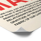 Herinneringen Typografie Poster Sentimentele Muurk (Hoek)