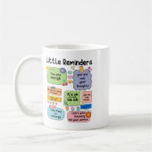 Herinneringen U bent voldoende mentaal gezondheids Koffiemok (Links)