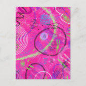 Herinneringen uit de Kindertijd Abstracte Kunst  Briefkaart (Voorkant)