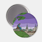 Herinneringen van Camelot Magneet (Voorkant / Achterkant)