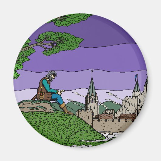 Herinneringen van Camelot Magneet (Voorkant)