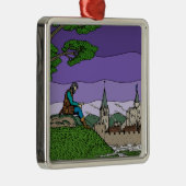 Herinneringen van Camelot Metalen Ornament (Rechts)