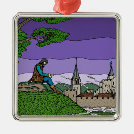 Herinneringen van Camelot Metalen Ornament