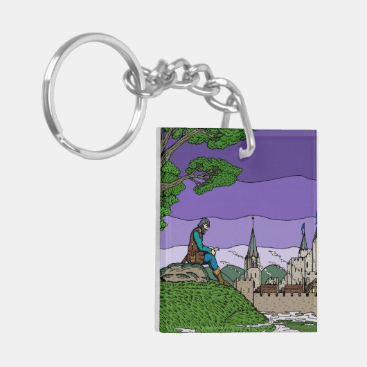 Herinneringen van Camelot Sleutelhanger (Voorkant Links)