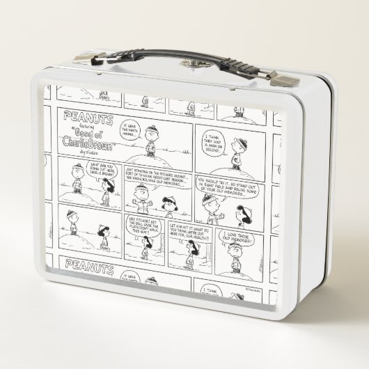 Herinneringen van Charlie Brown bij de pitcher's h (Achterkant)